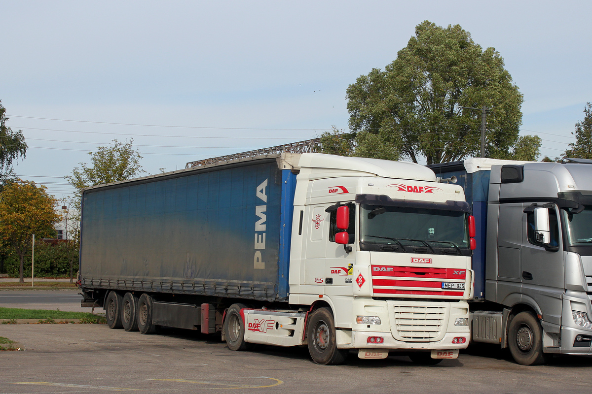 Литва, № MEP 945 — DAF XF105 FT