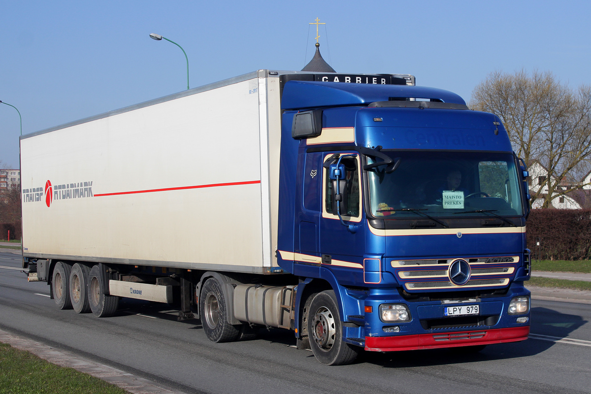 Литва, № LPY 979 — Mercedes-Benz Actros ('2003) 1841