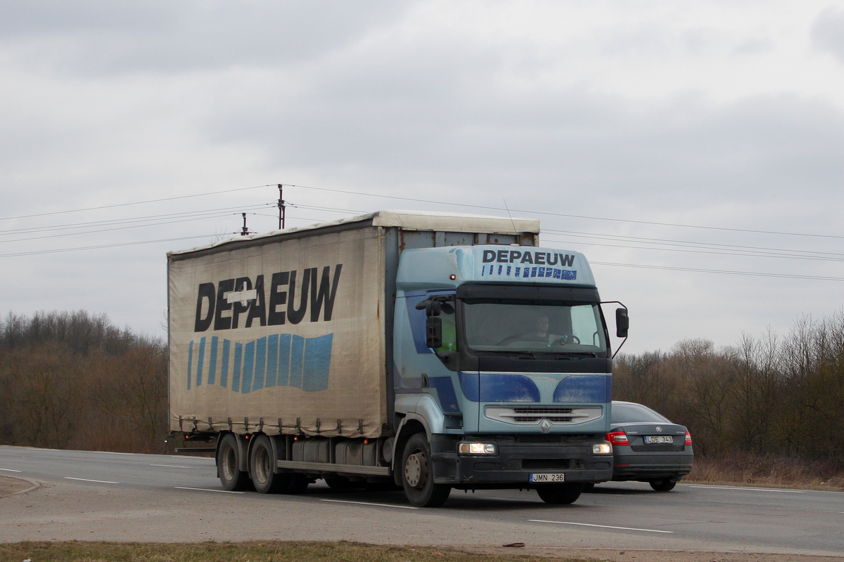 Литва, № JMN 236 — Renault Premium ('1996)