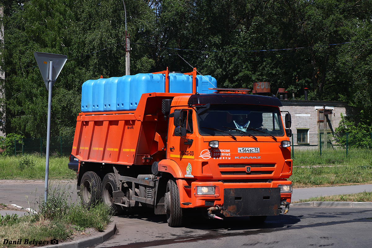 Новгородская область, № К 564 ВС 53 — КамАЗ-65115-50