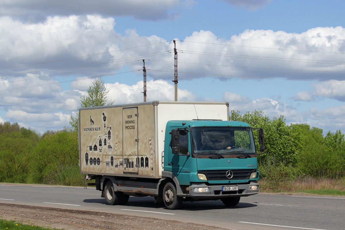 Литва, № BGB 481 — Mercedes-Benz Atego 918