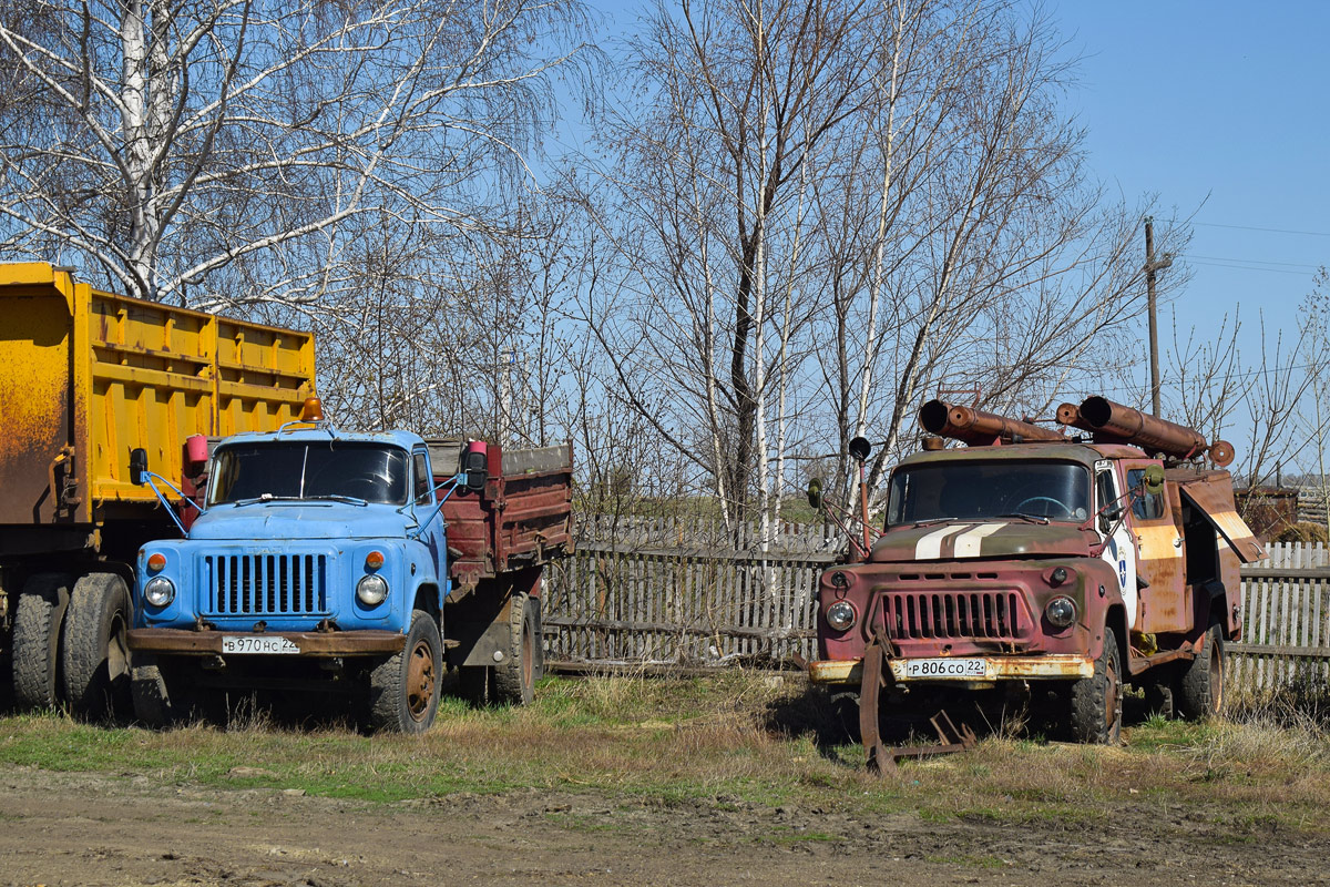 Алтайский край, № В 970 НС 22 — ГАЗ-53-14, ГАЗ-53-14-01; Алтайский край, № Р 806 СО 22 — ГАЗ-53А