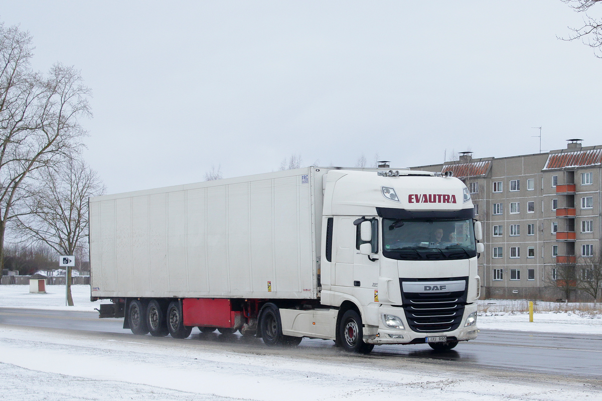 Литва, № LUU 990 — DAF XF Euro6 FT