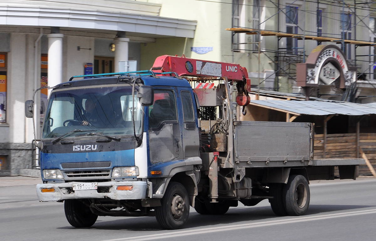 Омская область, № Т 191 ОО 55 — Isuzu Forward (общая модель)