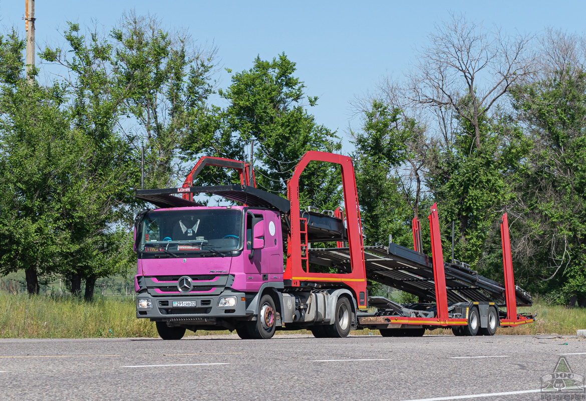 Алматы, № 291 CRB 02 — Mercedes-Benz Actros ('2009) 1841