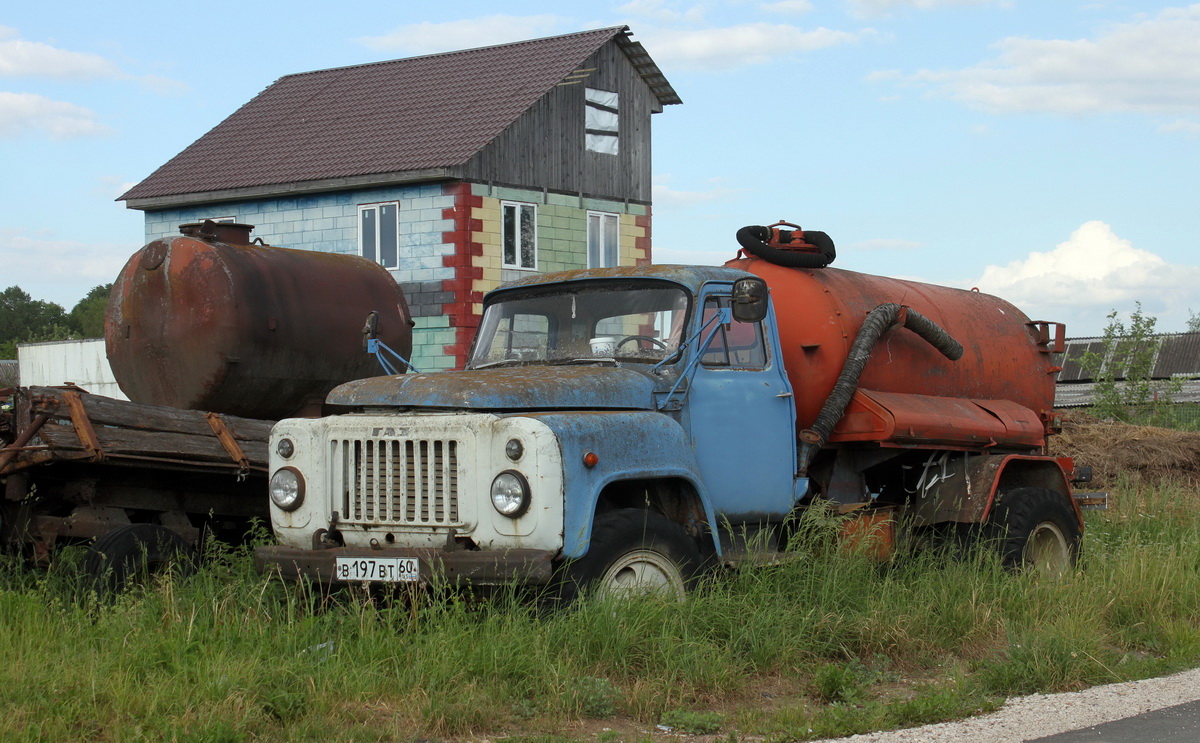 Псковская область, № В 197 ВТ 60 — ГАЗ-53-12