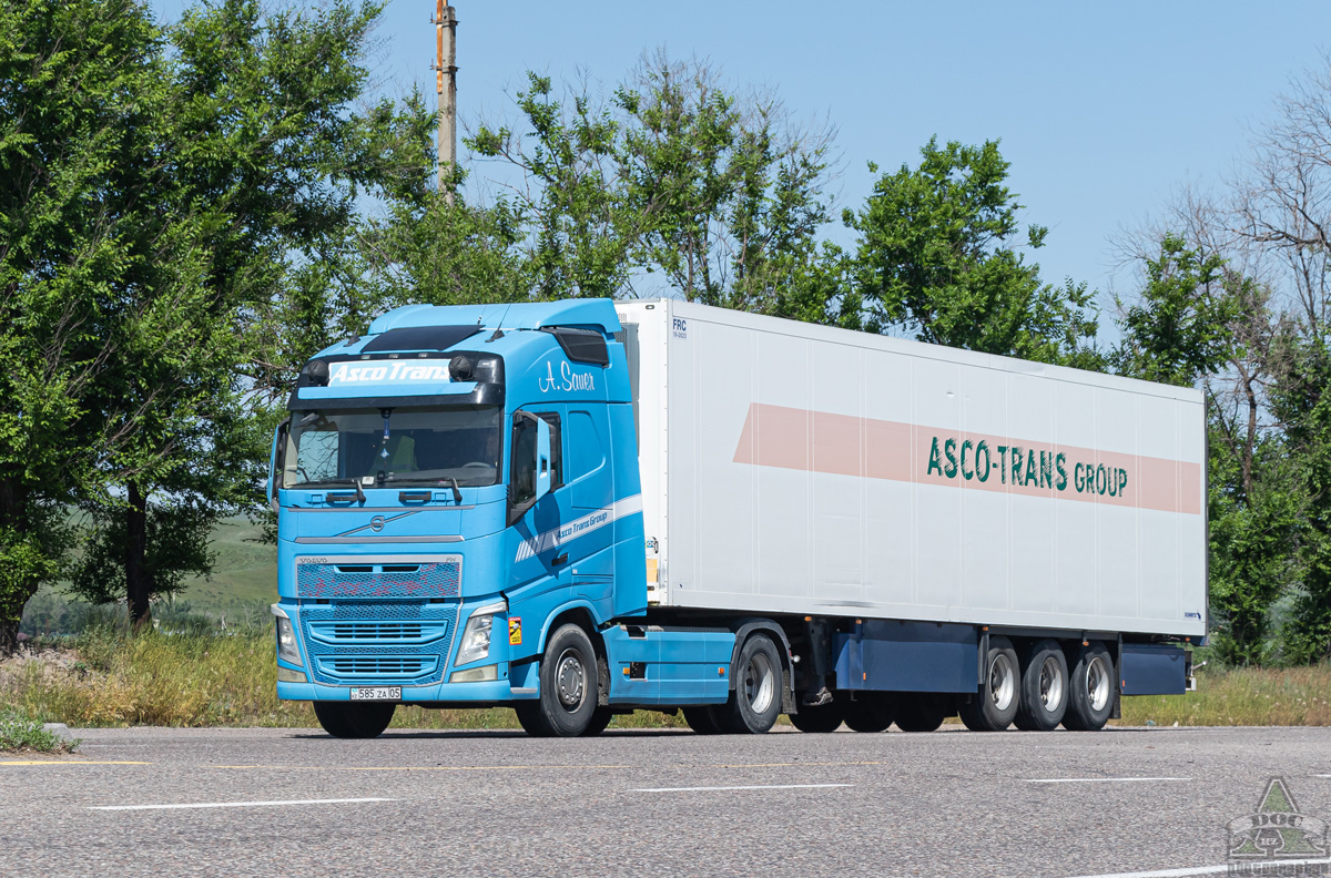 Алматинская область, № 585 ZA 05 — Volvo ('2012) FH.420