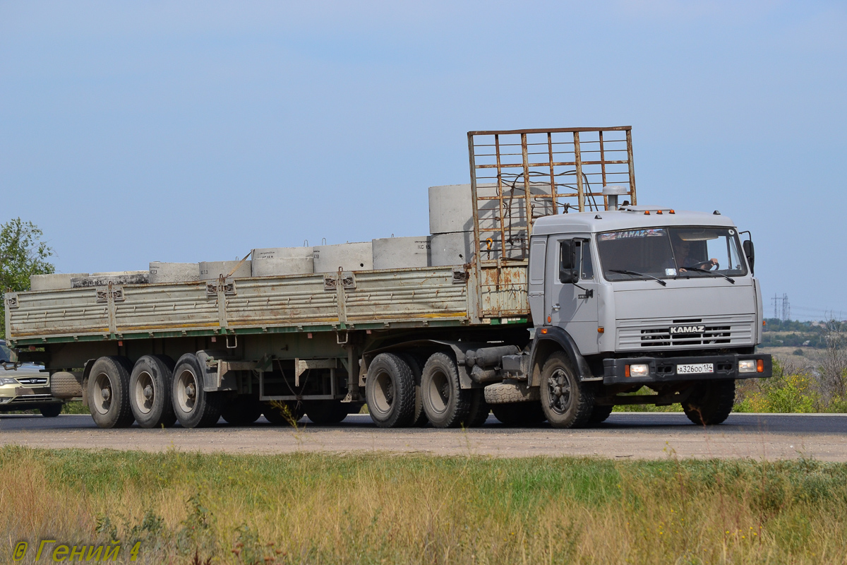 Волгоградская область, № А 326 ОО 134 — КамАЗ-5410