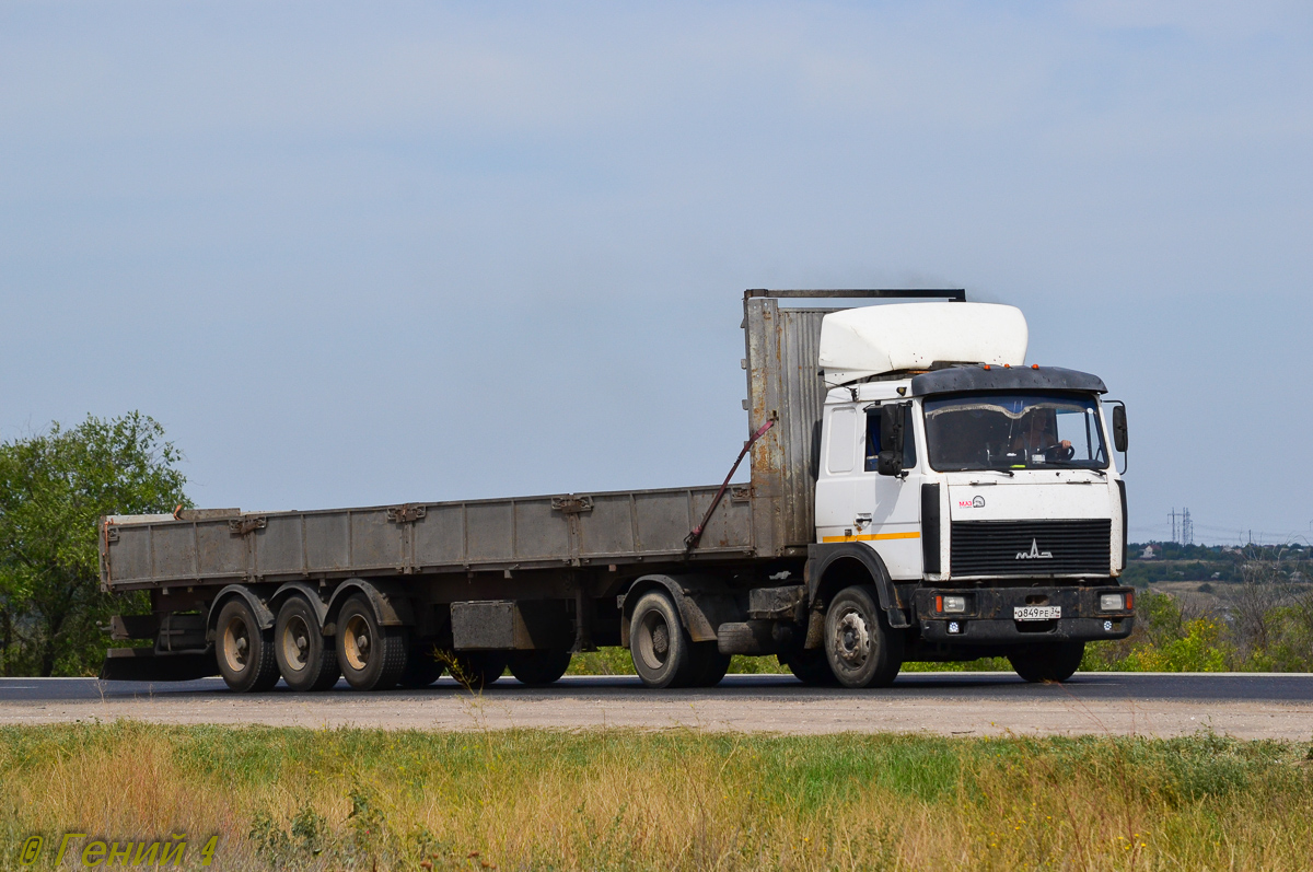 Волгоградская область, № С 849 РЕ 34 — МАЗ-543202