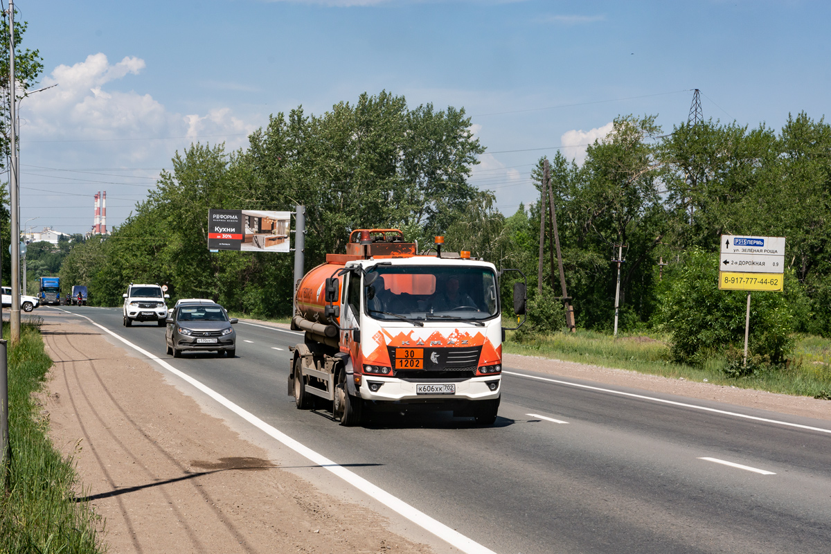 Башкортостан, № К 606 ХК 702 — КамАЗ-43082-H5 "Компас 12"