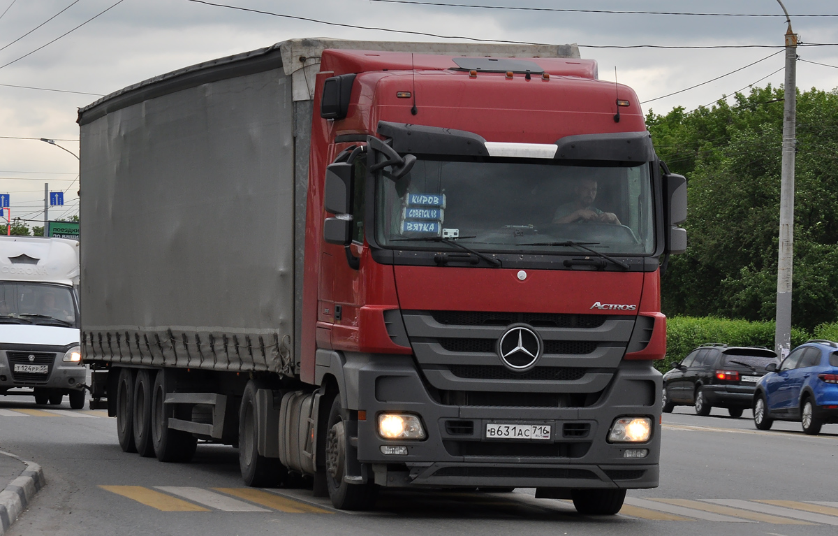 Татарстан, № В 631 АС 716 — Mercedes-Benz Actros '09 1844 [Z9M]