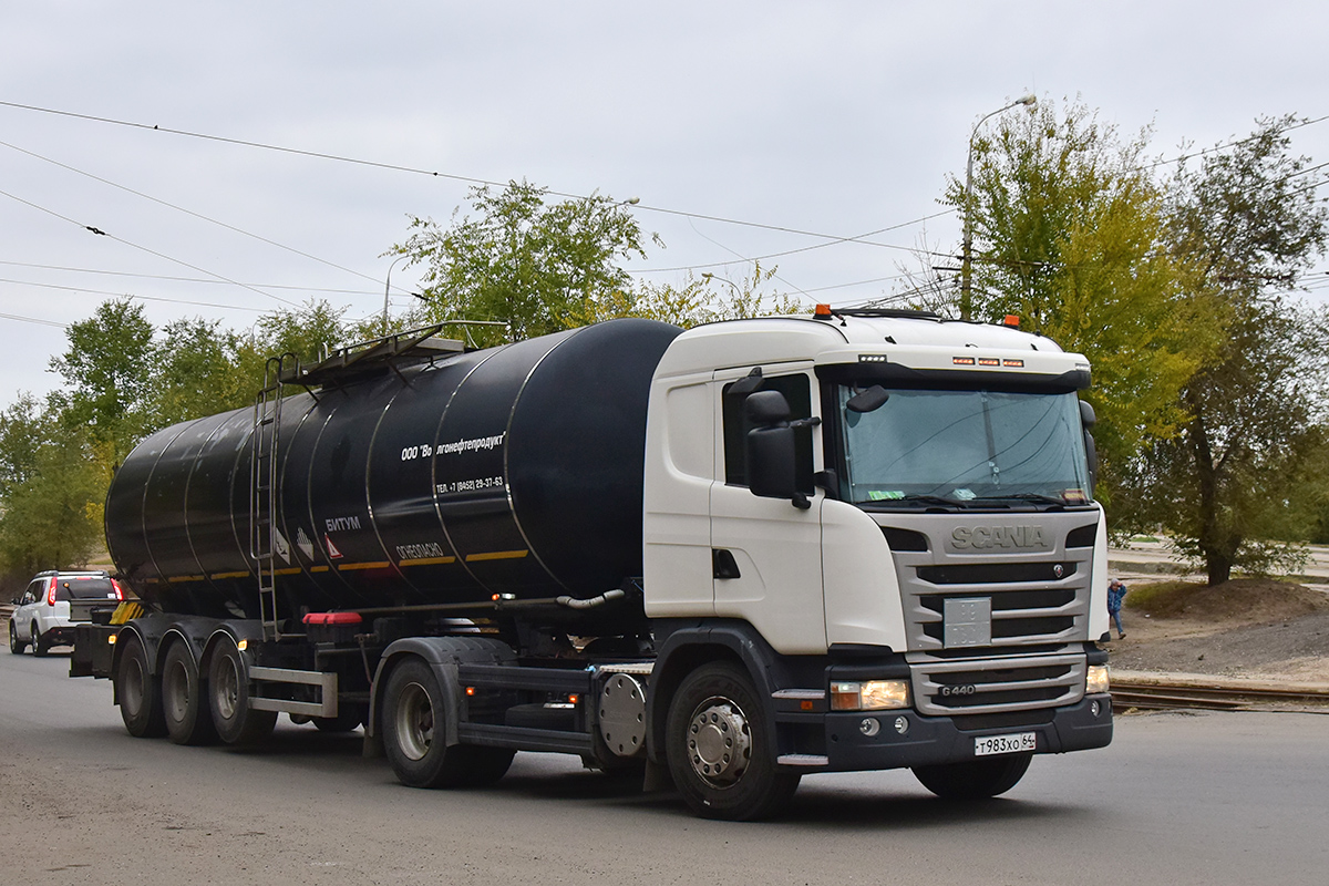 Саратовская область, № Т 983 ХО 64 — Scania ('2013) G440