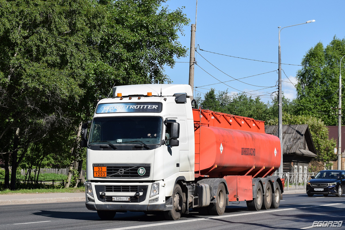 Архангельская область, № К 328 ЕС 29 — Volvo ('2008) FH.400 [X9P]