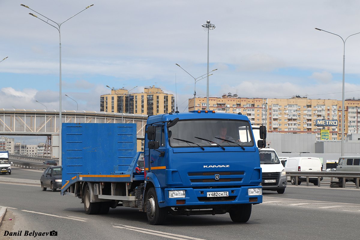 Тюменская область, № У 482 СН 72 — КамАЗ-5308 (общая модель)