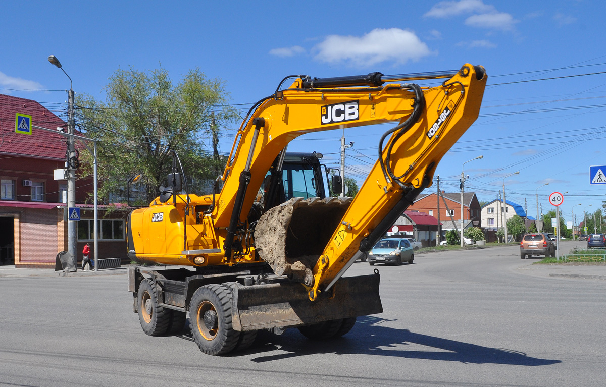 Омская область, № 3500 МХ 55 — JCB JS160W