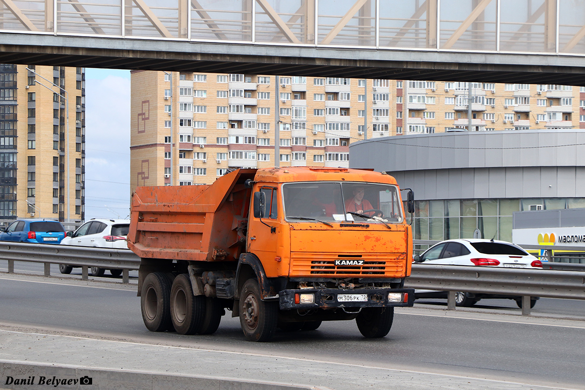 Тюменская область, № М 306 РК 72 — КамАЗ-55111-15 [55111R]