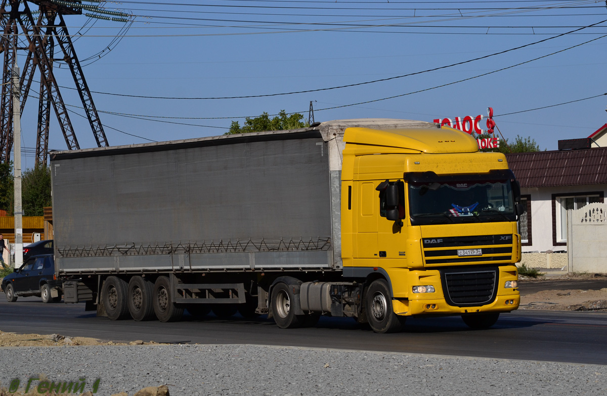 Волгоградская область, № С 341 ХР 34 — DAF XF105 FT