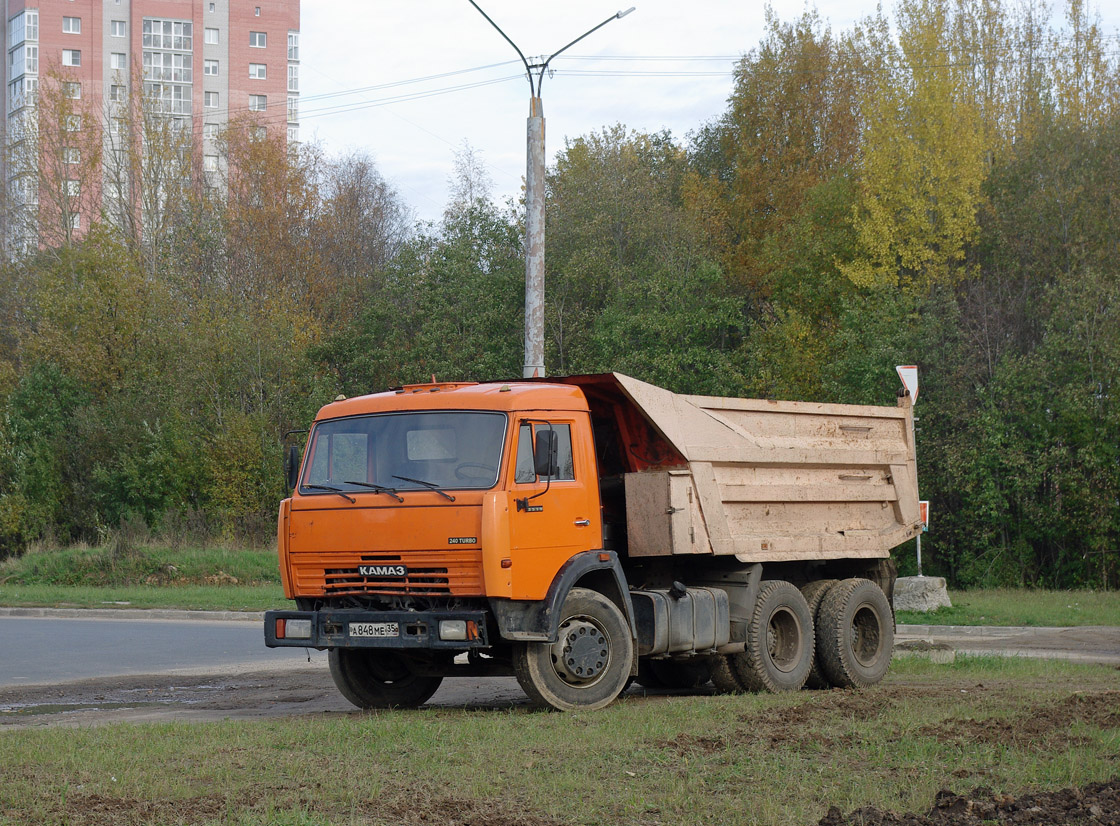 Вологодская область, № А 848 МЕ 35 — КамАЗ-55111-02 [55111C]