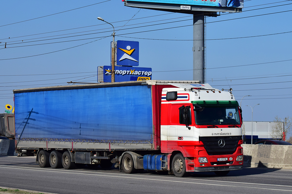 Грузия, № TE-929-MO — Mercedes-Benz Actros ('2003) 1844