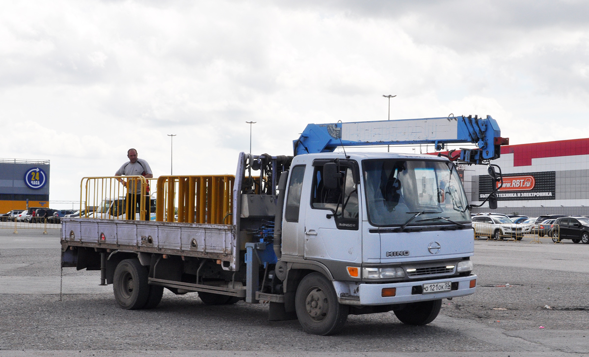 Омская область, № О 121 ОК 55 — Hino Ranger