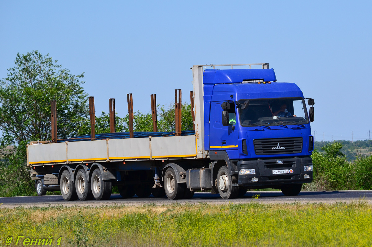 Волгоградская область, № С 271 РТ 34 — МАЗ-544018