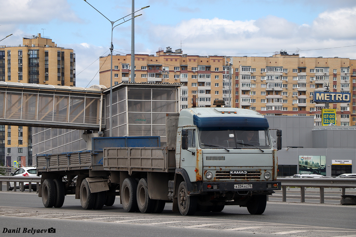 Тюменская область, № А 334 ХС 72 — КамАЗ-5320