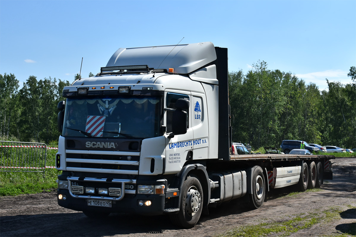 Курганская область, № Е 108 ЕО 45 — Scania ('1996) P114L