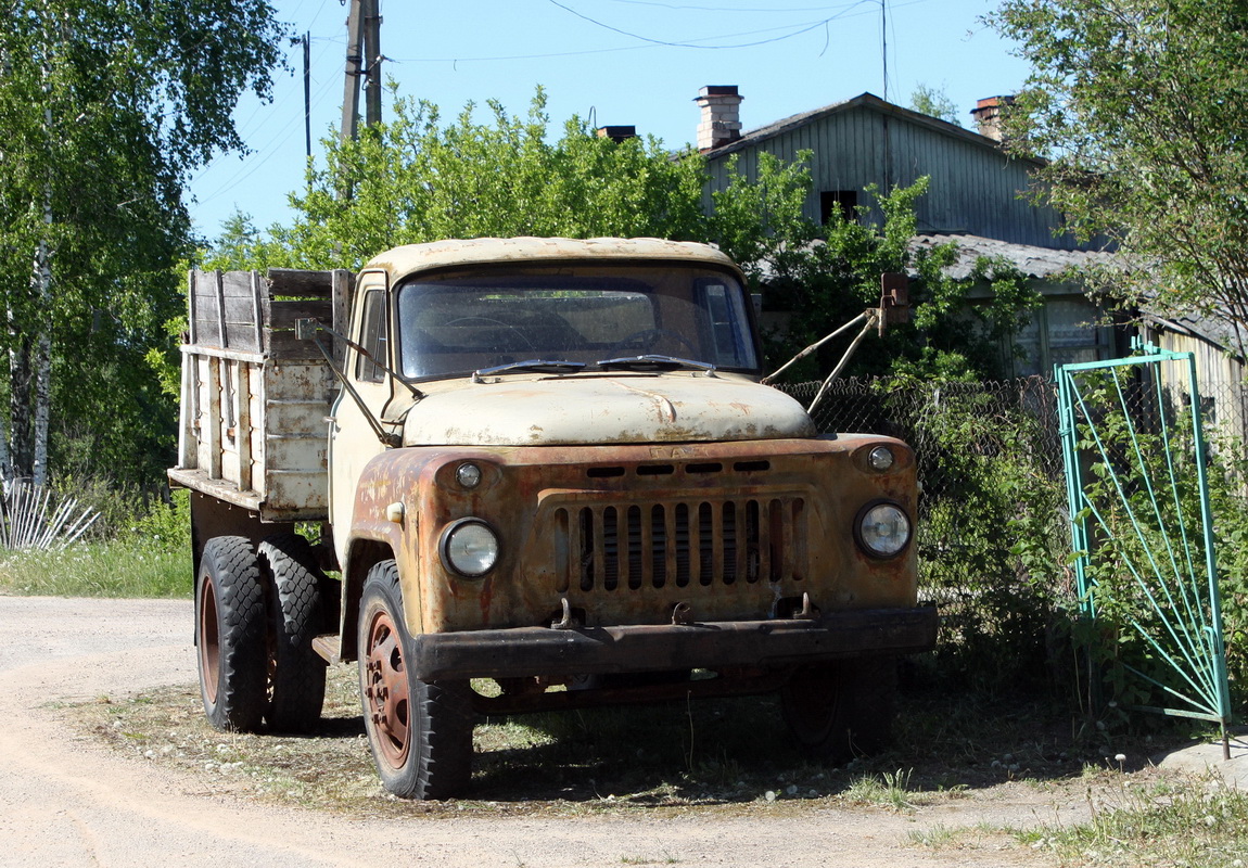 Псковская область, № (60) Б/Н 0034 — ГАЗ-52-02