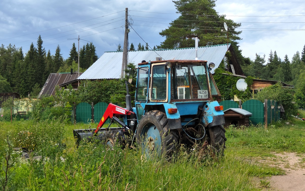 Тверская область, № 6258 ТЕ 69 — Т-40АМ