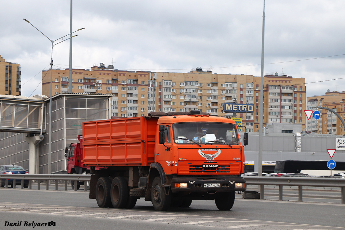 Тюменская область, № К 544 РК 72 — КамАЗ-65115-15 [65115R]