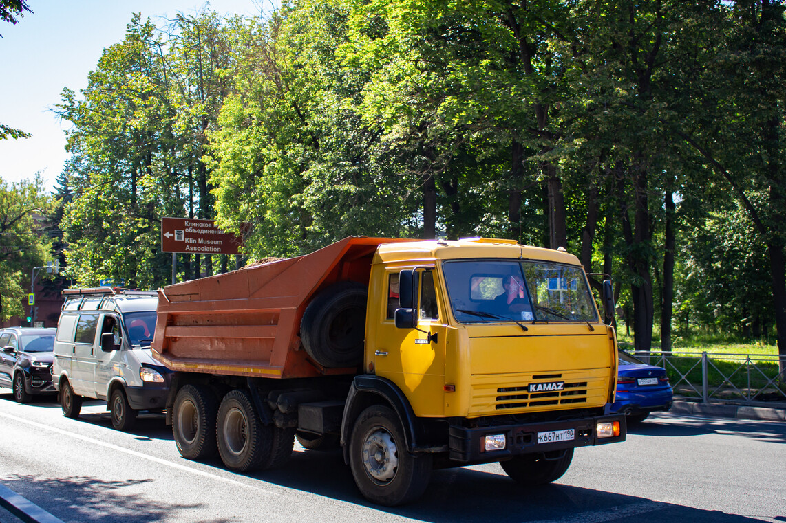 Московская область, № К 667 НТ 190 — КамАЗ-55111-02 [55111C]