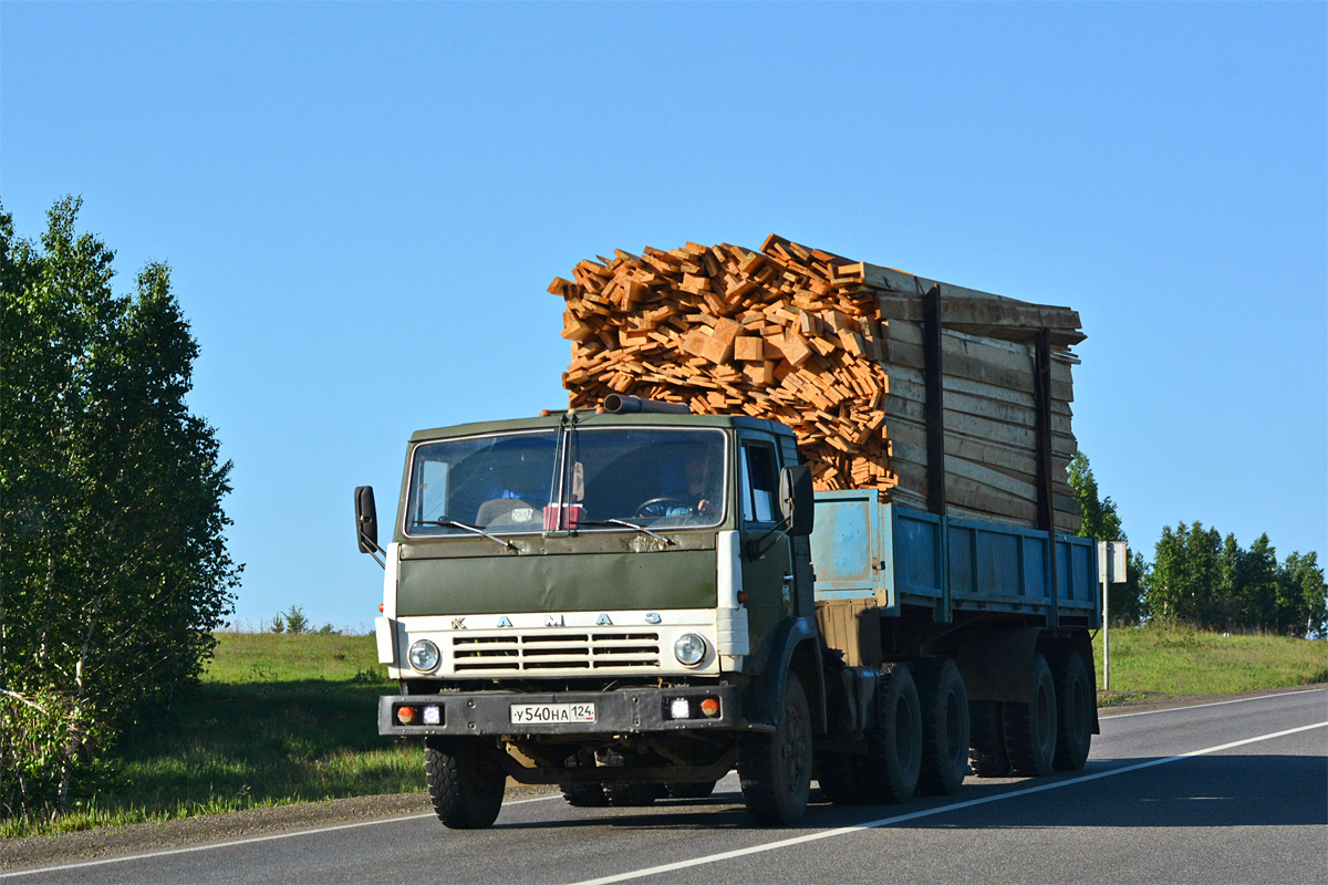 Красноярский край, № У 540 НА 124 — КамАЗ-5410