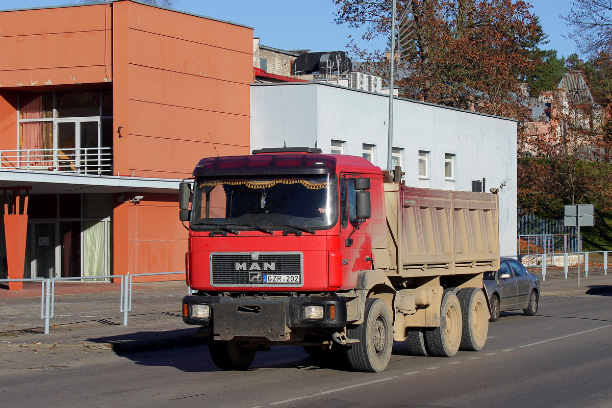 Литва, № GZR 202 — MAN F90 (общая модель)