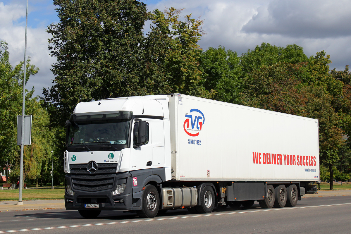 Литва, № JAP 040 — Mercedes-Benz Actros ('2011) 1845