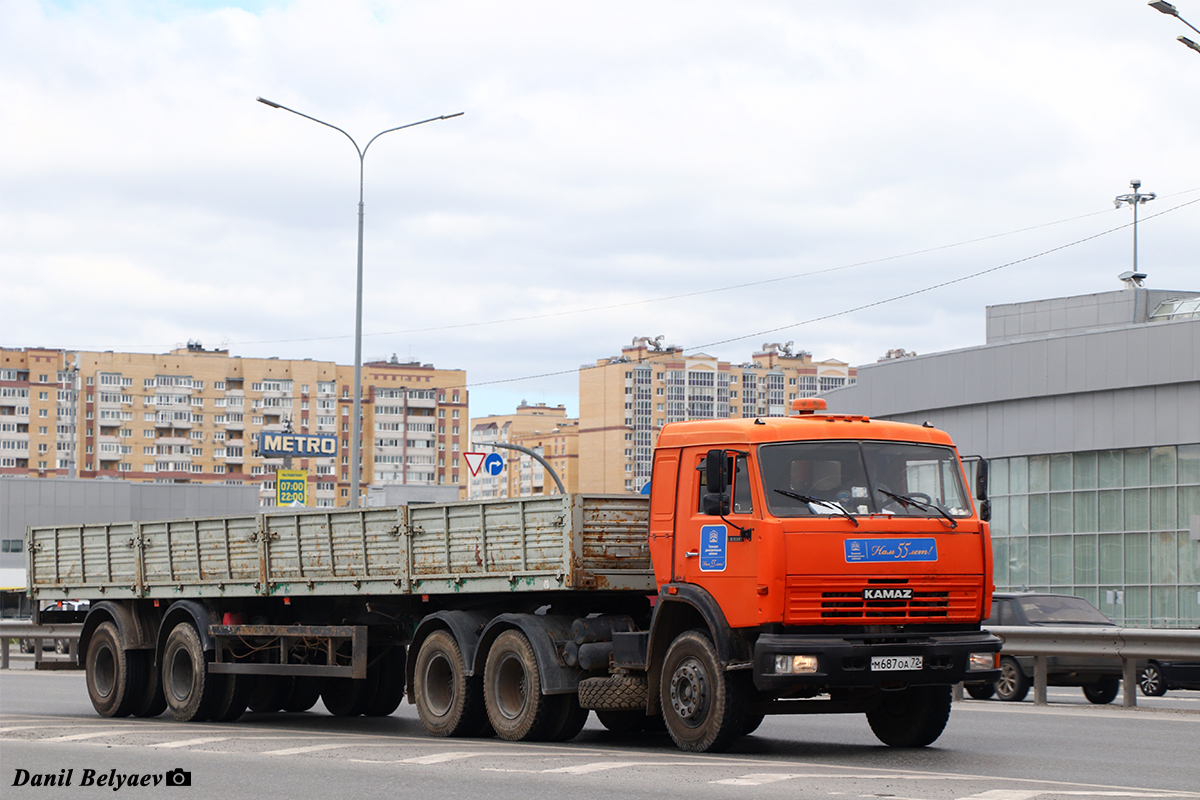 Тюменская область, № М 687 ОА 72 — КамАЗ-54115-15 [54115R]