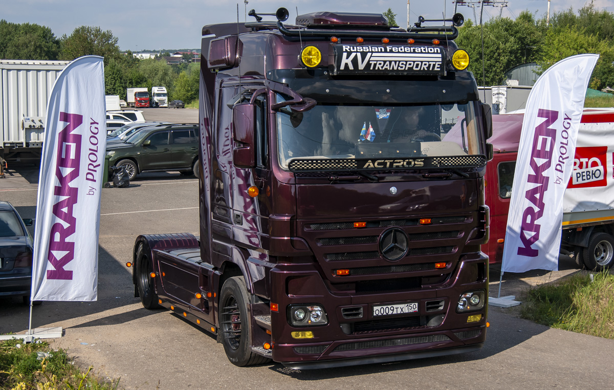 Московская область, № О 009 ТХ 150 — Mercedes-Benz Actros ('2003) 1846; Московская область — Фестиваль TruckDay 2024 — июнь