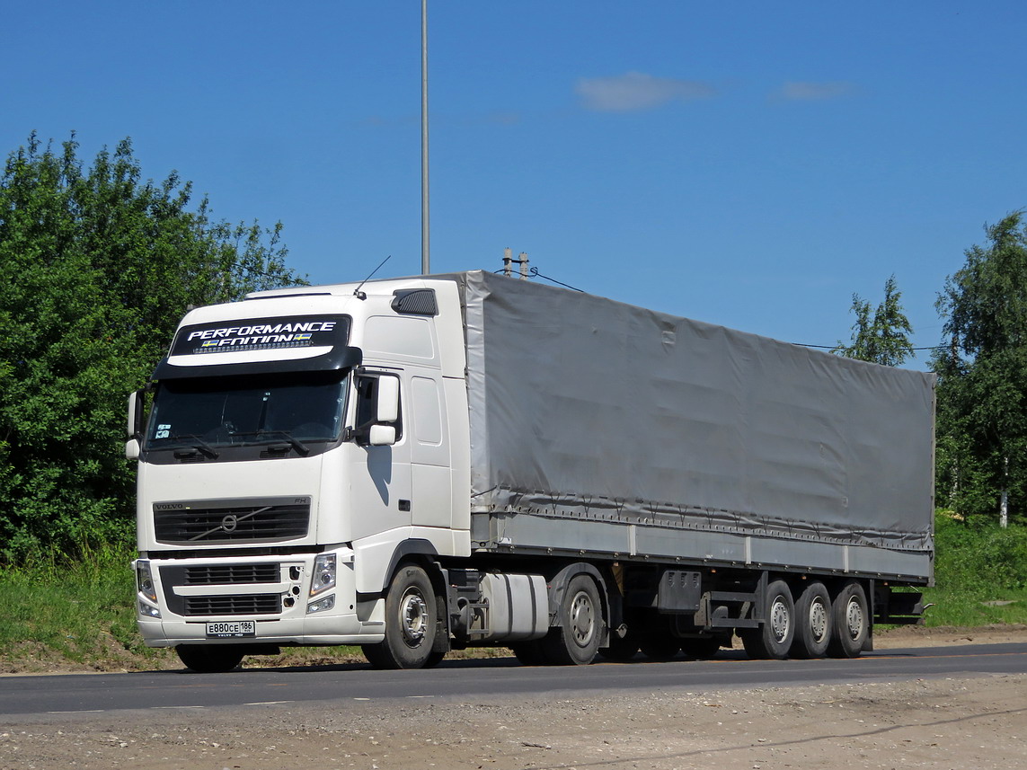 Ханты-Мансийский автоном.округ, № Е 880 СЕ 186 — Volvo ('2008) FH.460