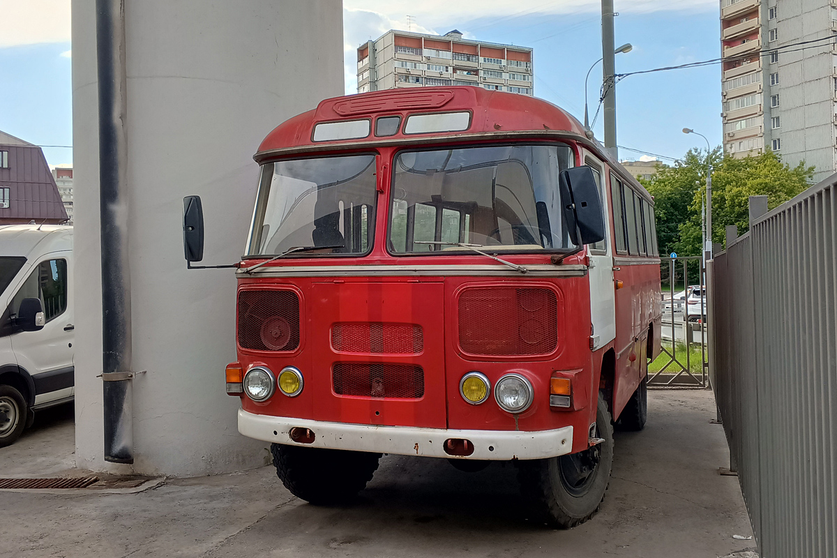 Москва, № (77) Б/Н 0152 — ПАЗ (общая модель); Москва — Автомобили без номеров