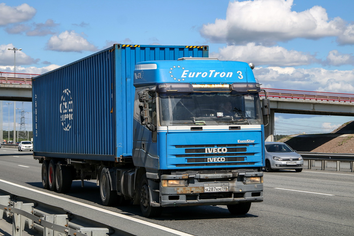 Санкт-Петербург, № А 287 КМ 198 — IVECO EuroStar