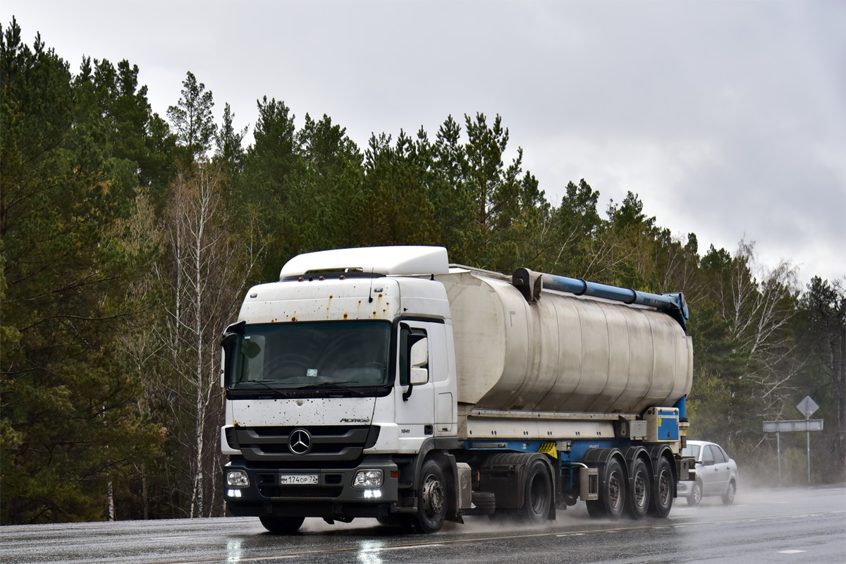 Тюменская область, № М 174 ОР 72 — Mercedes-Benz Actros ('2009) 1841