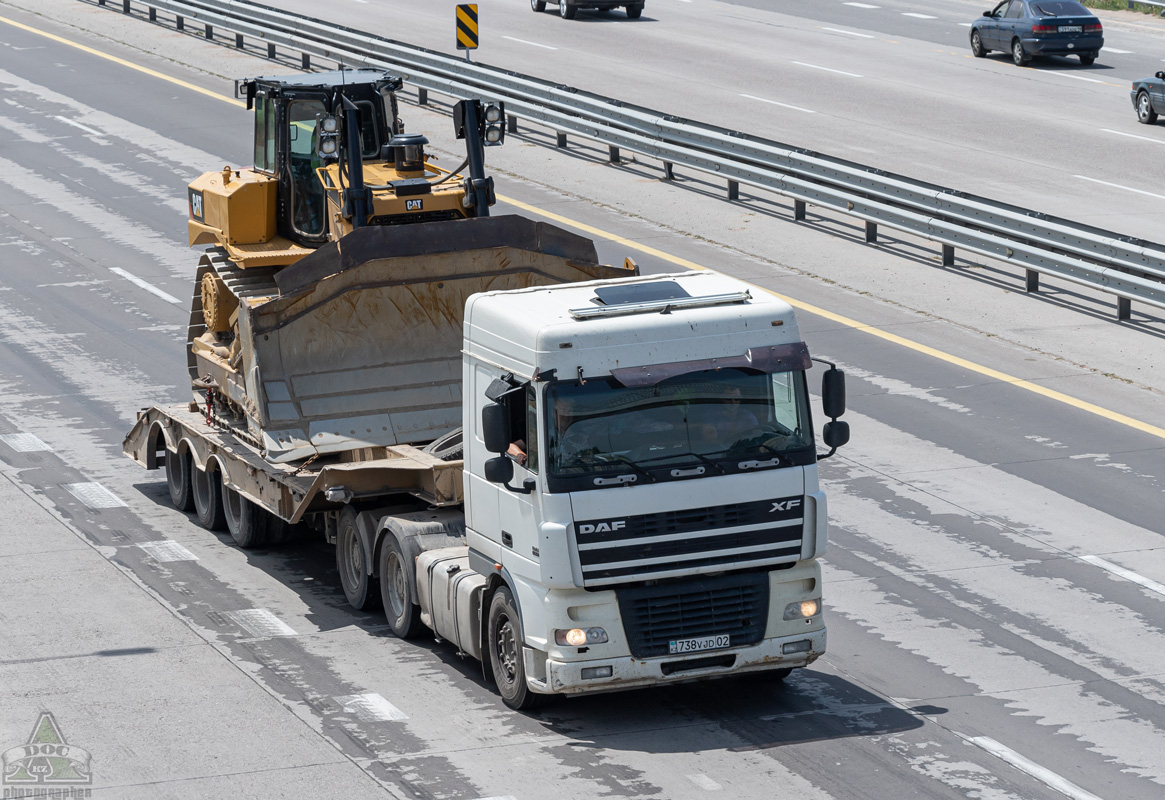 Алматы, № 738 VJD 02 — DAF XF95 FTT; Алматинская область — Разные фотографии (Спецтехника)