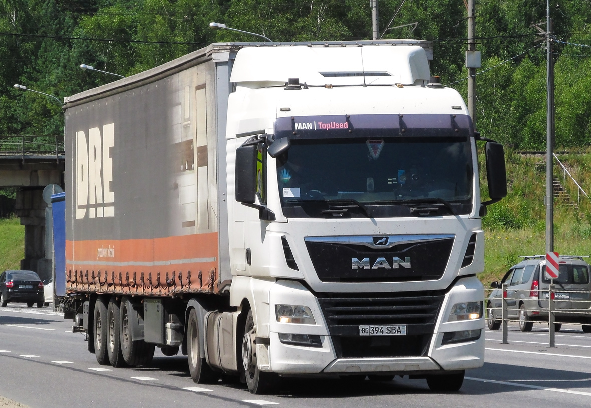 Узбекистан, № 80 394 SBA — MAN TGX ('2016) (Общая модель)