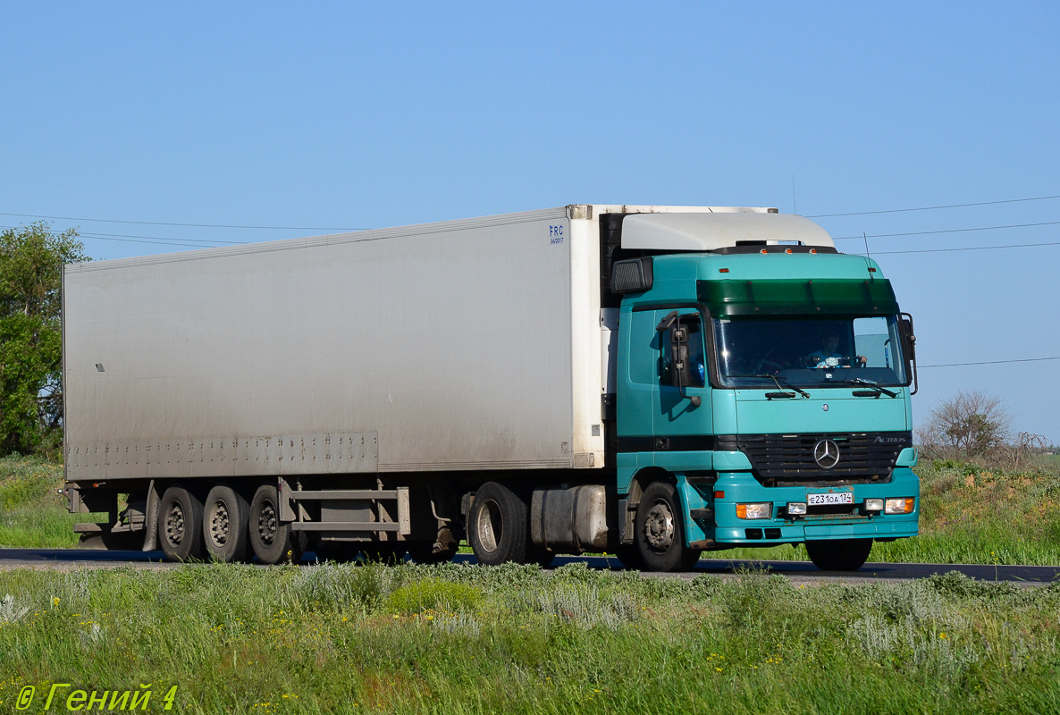 Волгоградская область, № Е 231 ОА 134 — Mercedes-Benz Actros ('1997) 1835