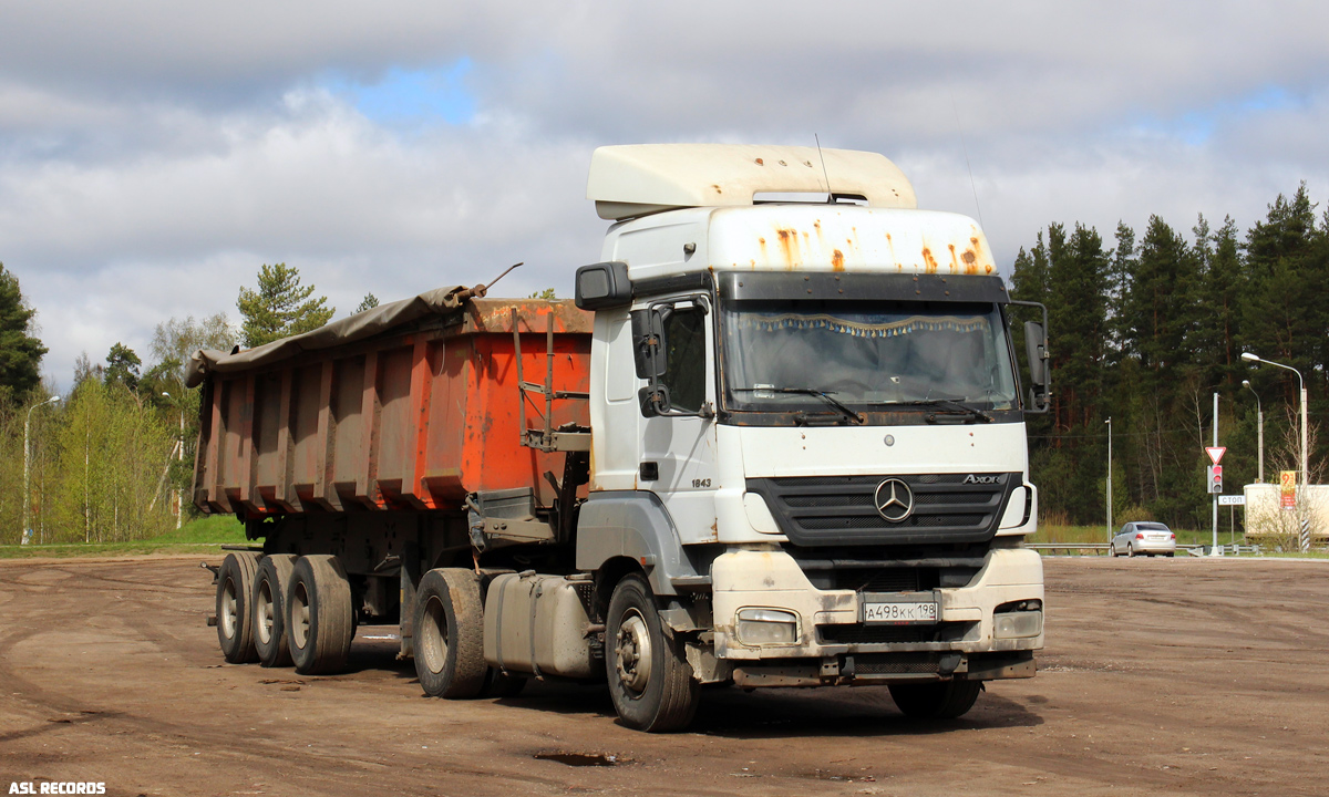 Санкт-Петербург, № А 498 КК 198 — Mercedes-Benz Axor 1843