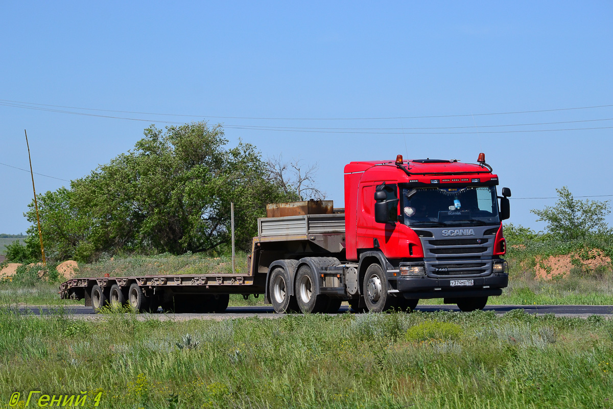 Башкортостан, № У 374 МЕ 102 — Scania ('2011) P440