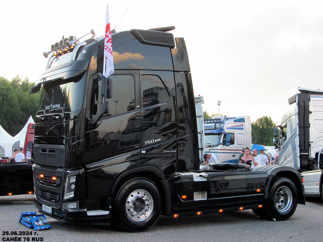 Дагестан, № Р 909 ЕР 05 — Volvo ('2012) FH.460 [X9P]; Московская область — Фестиваль TruckDay 2024 — июнь