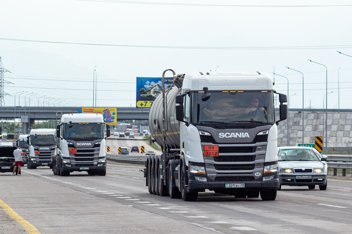 Туркестанская область, № 321 BI 13 — Scania ('2016) R500