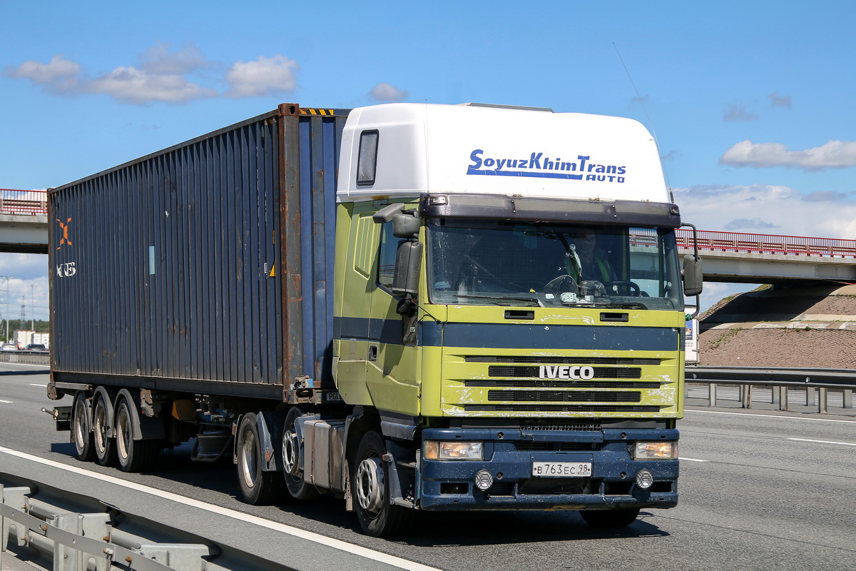 Санкт-Петербург, № В 763 ЕС 98 — IVECO EuroStar