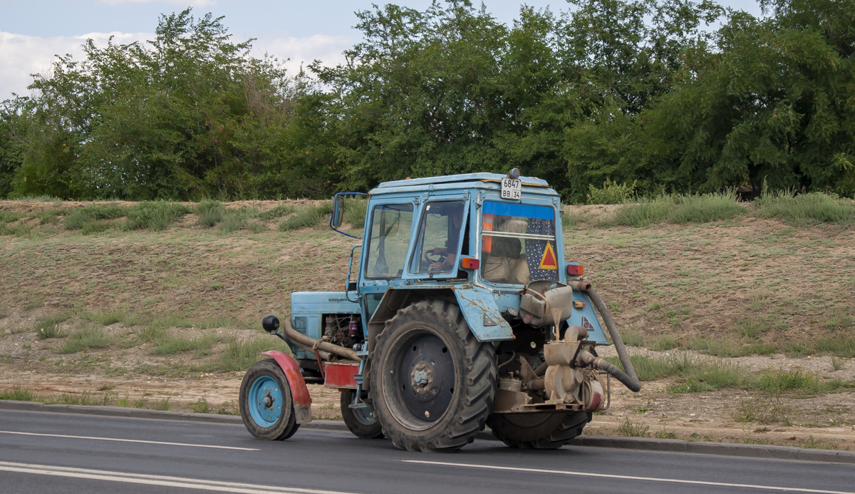 Волгоградская область, № 6847 ВВ 34 — МТЗ-80 (общая модель)