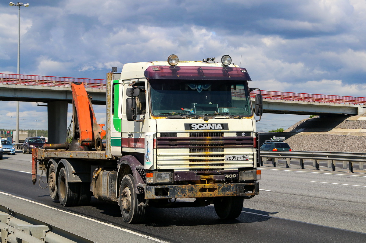 Ленинградская область, № В 609 УУ 147 — Scania (II) (общая модель)